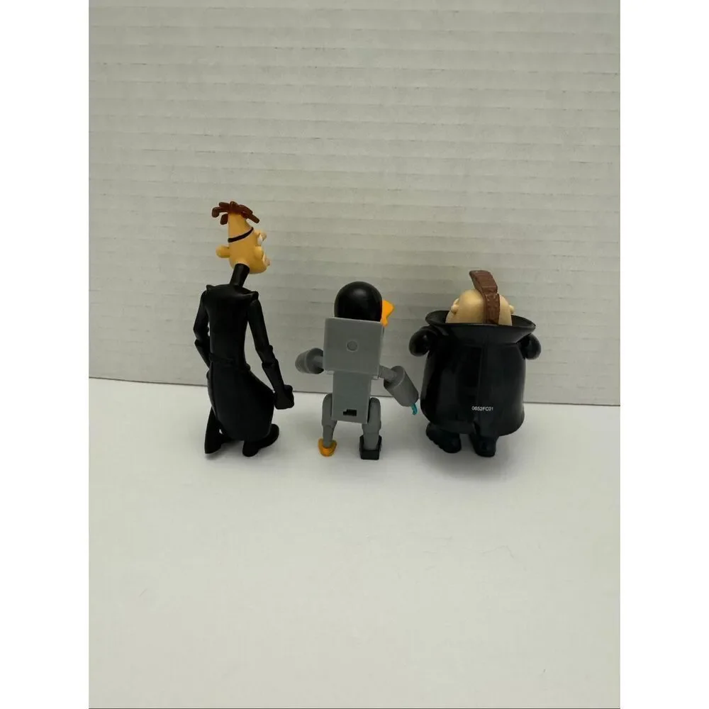 Phineas & Ferb Dr Doofenschmirtz Buford Perry the Platypus Resistance Force Lot